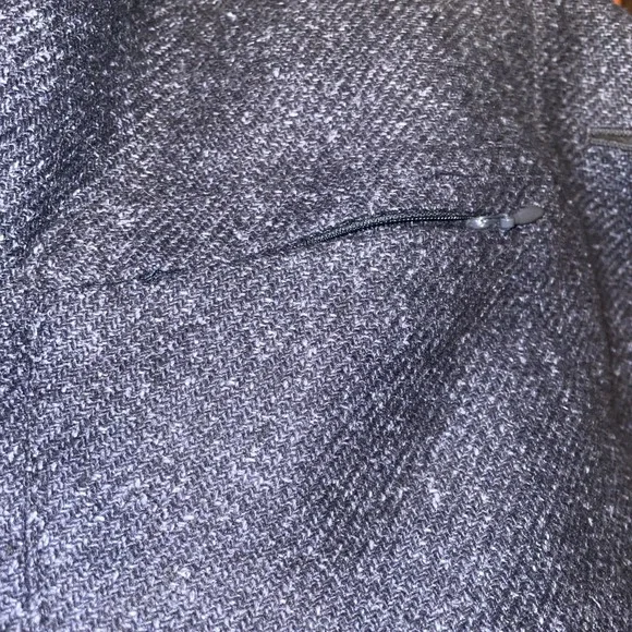 J.Crew‎ Destination Lanificio Wool Silk Overcoat Trench Mens 36S Water Resistant